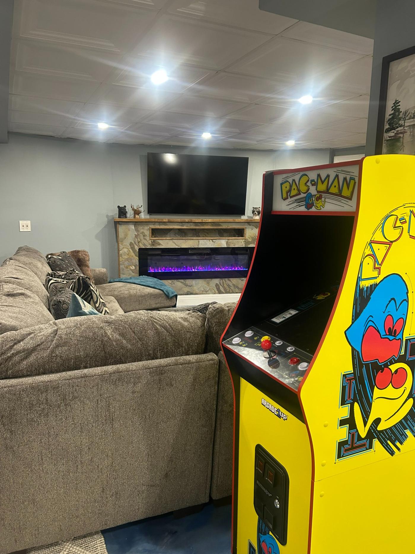 Pac-Man arcade lounge